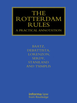 cover image of The Rotterdam Rules